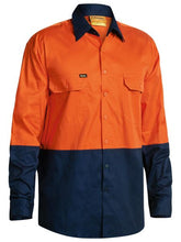 Load image into Gallery viewer, Bisley Hi Vis L/S Cool Lightweight Drill Shirt
