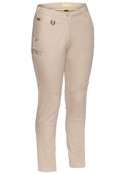 Bisley Womens Mid Rise Stretch Cotton Pants