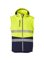 Load image into Gallery viewer, Syzmik Streetworx 2 In 1 Stretch Softshell Taped Jacket
