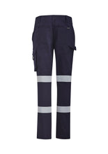 Load image into Gallery viewer, Syzmik Ladies Bio Motion Taped Pant Navy
